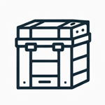 Defense packaging & logistics support icon